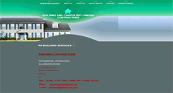 Desktop Screenshot of aabuildingservices.co.uk